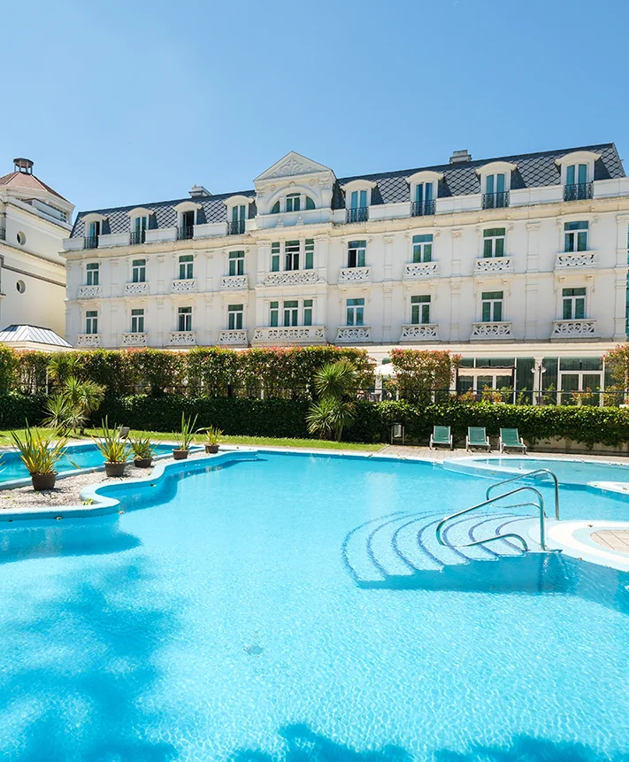 Summer swimming pool